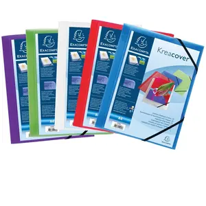 5x Exacompta, Porte-documents, Kreacover (A4, 1x) pas cher
