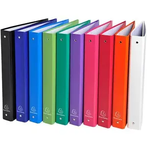 Classeur A4 EXACOMPTA 4 Anneaux Dos 4cm Orange pas cher