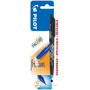 Rollerpen pilot frixion bl-fr7 0.35mm zwart pas cher