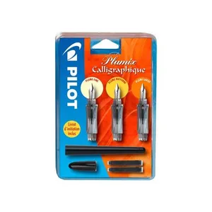 Comparateur de prix : Pilot Stylo plume de calligraphie Plumix, kit de 3