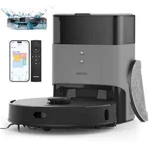 AIRROBO T20+ Aspirateur Robot Laveur avec Station de Vidage- Navigatio...