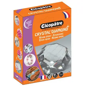 Cleopatre Résine d'inclusion crystal'diamond et accessoires 150ml - cléopâtre pas cher