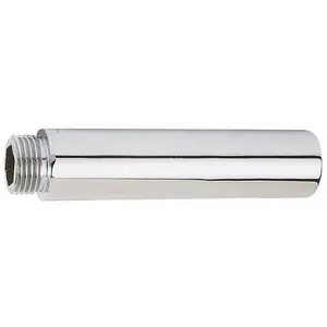 Rallonge laiton chromé droit à visser - M 3/4 - F 3/4 - 100 mmVendu parcdiscount