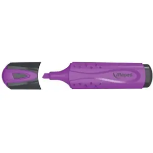 Surligneur extra fluo Maped Pointe biseautée Violet pas cher