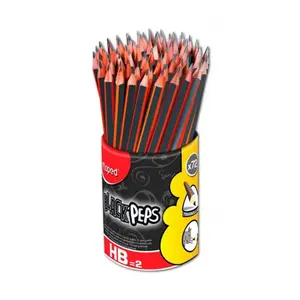 Crayon à papier HB Maped Graphite Black'Pep's - Pot de 72 Crayons Graphites