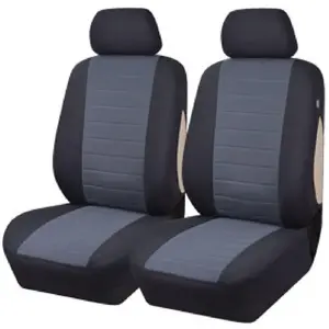 ADNAUTO Housses avant velours demi-jeu - Incar noir pas cher