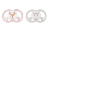 Tigex 80603229 Soft Touch Set de 2 Sucettes Taille 6-18 Mois pas cher