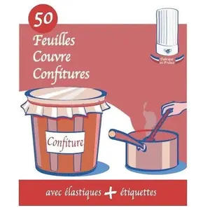 HUTCHINSON Cellophane couvre confiture - Vendu par 50 pas cher