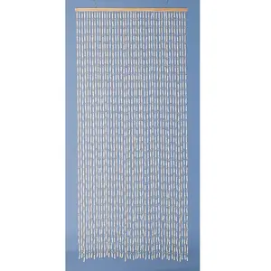 Rideau de porte Torsadé de mais naturel 90 x 200mm Morel pas cher