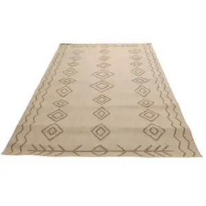 JARDILINE Tapis extérieur rectangulaire Marrakech  170 x 240 cm en laine synthét... pas cher