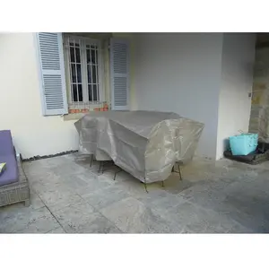 JARDILINE HOUSSE PROTECTION TABLE RECTANGULAIRE+ CHAISESVendu parrakuten