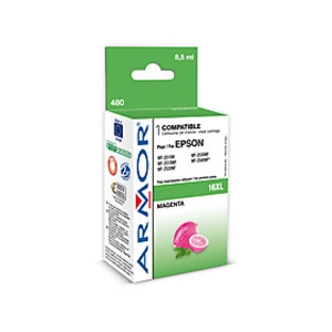 Armor K12621 - 8.5 ml - magenta - compatible - cartouche d'encre (alternative pour : Epson 16XL M) - pour Epson WorkForce WF-2010, 2510, 2520, 2530, 2540, 2630, 2650, 2660, 2750, 2760 pas cher