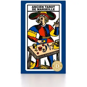 Grimaud Mini Tarot de Marseille - Cartamundi - 78 cartes format 75x40mm - Jeu de cartes pas cher