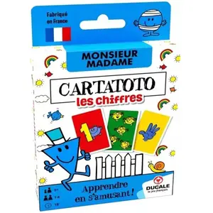 Ducale Cartatoto Chiffres - Monsieur Madame pas cher