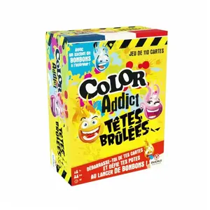 Jeu d'ambiance - CARTAMUNDI - Ducale Color addict Têtes brûlées - Multicolore pas cher