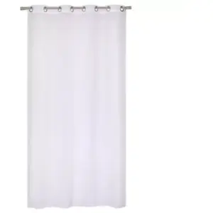 Atout Ciel Rideau Voilage à oeillets 240x285cm Blanc prêt a Poser pas cher