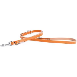 Laisse Pour Chien En Cuir Multi Bicolore Martin Sellier 499 18/200 Cm Mixte Orange