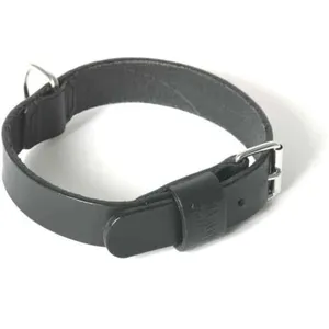MARTIN SELLIER Col cuir 499 bicolore 30-42/50 noir pas cher