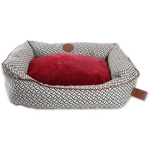 Panier pour chien et chat Martin Sellier - rouge - Rouge - 60 cm