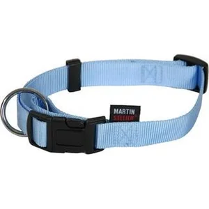 Martin Sellier Halsband Basic Nylon Blauw 16 MMX30-45 CM pas cher