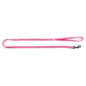 Laisse Pour Chien Nylon Martin Sellier Safety 10/120 Cm Mixte Rose