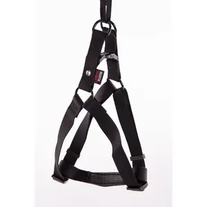 Martin sellier instap tuig nylon zwart - 25 MMX70-90 CM pas cher
