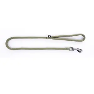 Laisse pour chien rond classic nylon Martin Sellier - kaki - Vert - 1 m pas cher