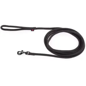Martin sellier Hondenriem nylon rond zwart