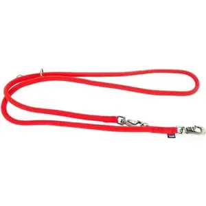 Martin sellier Hondenriem multi nylon rond rood pas cher