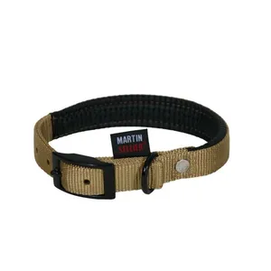 MARTIN SELLIER Col conf nyl l 25-55 beige pas cher