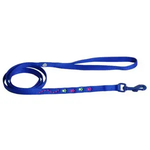 Laisse Pour Chien Nylon Martin Sellier 10x120 Cm Mixte Bleu