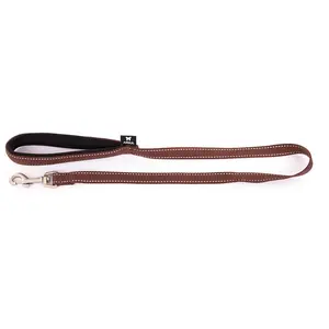 Martin Sellier Laisse Pour Chien Neoprène Nylon Martin Sellier L 25/100 Mixte Marron