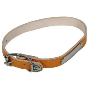 Martin Sellier - Collier rive 20/50 naturel cuir vachette pas cher