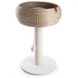 Martin Sellier Arbre À Chat Nid Martin Sellier 71 Cm Mixte Blanc pas cher