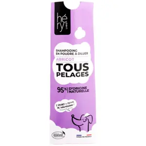 Hery Labo Shampooing poudre tous pelages pour chien - 25g pas cher