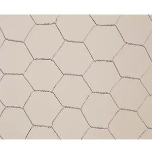 Grillage métallique triple torsion - NORTENE - Galvanex 25 - Acier galvanisé - 1 x 10 m - Gris pas cher