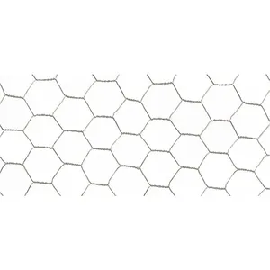 Grillage métallique triple torsion - NORTENE - Galvanex 13 - Acier galvanisé - 1 x 5 m - Gris pas cher