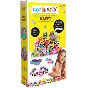 Jeu Créatif Lansay Cutie Stix Recharge Happy