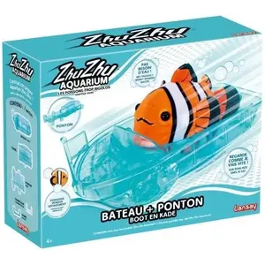 Comparateur de prix : Miniatuuruniversum - Lansay - 51002 - Zhu Zhu Aquarium: Boot + Ponton