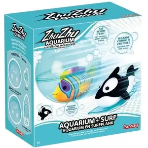 Univers miniature - LANSAY - 51001 - Zhu Zhu Aquarium : Aquarium + Sur... pas cher