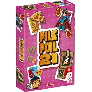 PILE POIL 21 - Jeu de société - LANSAY - Dès 8 ans pas cher