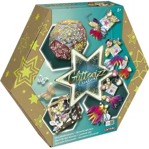 Kit créatif Lansay Glitterizz deco phosphorescente pas cher