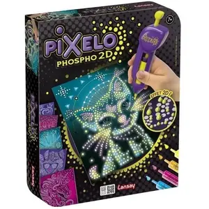 Jeu de coloriage - LANSAY - 20285 - Pixelo Phospho 2D