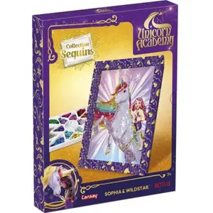 Kit loisir créatif - LANSAY - Collection sequins - SOPHIA & WILDSTAR -... pas cher