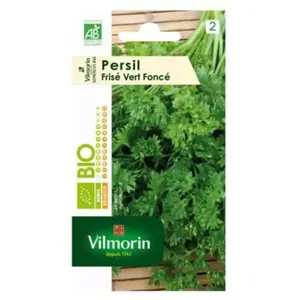 Persil frise vert fonce bio Vilmorin pas cher