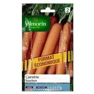 Graine - VILMORIN - Carotte Touchon - Hiver - Soleil - Légumes pas cher