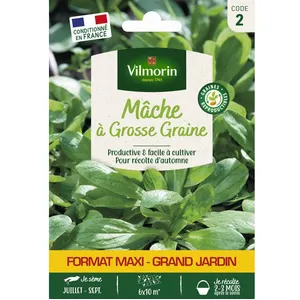 VILMORIN Mâche à Grosse Graine - Grand Modèle pas cher
