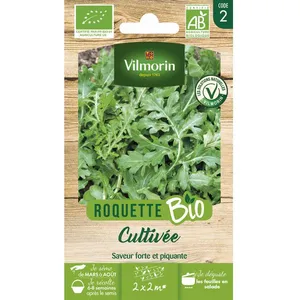 Roquette cultivée bio Vilmorin pas cher