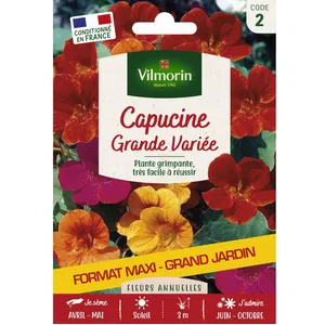 Vilmorin Vilmorin - Capucine grande variée format éco pas cher