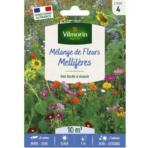 VILMORIN Mélange de fleurs - Mélange Mellifère - 10 M² pas cher